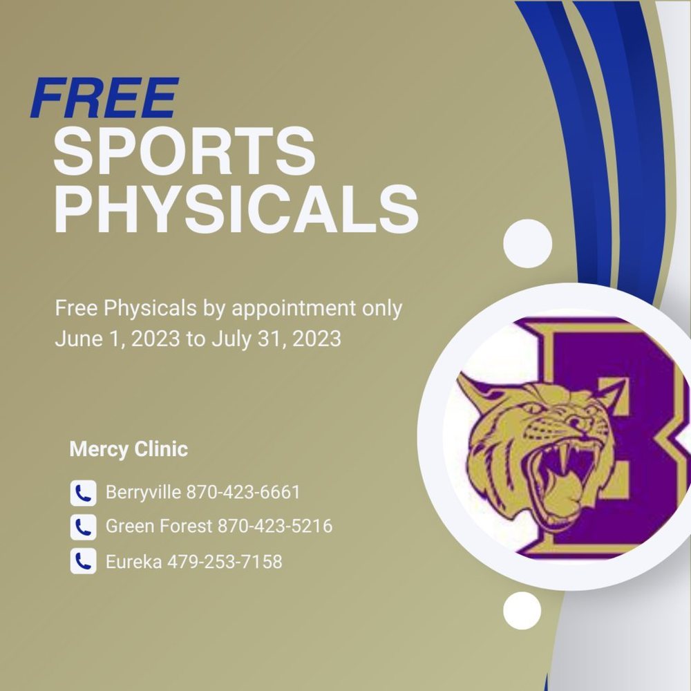 Free Sports Physicals Berryville Middle School